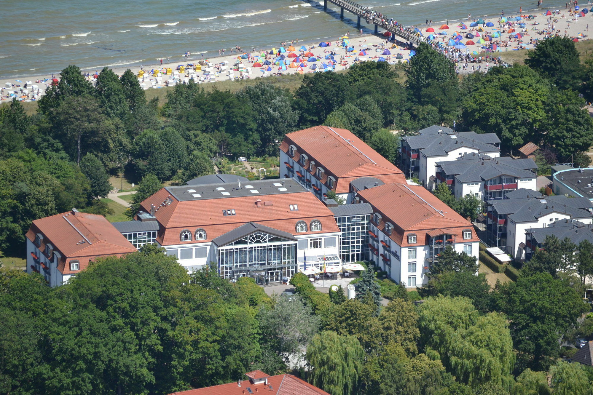 Seehotel Grossherzog Von Mecklenburg Boltenhagen  Bagian luar foto